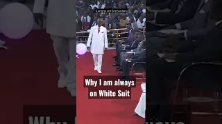 Why I always wear a White Suit || Bishop Oyedepo #shorts #shiloh2022