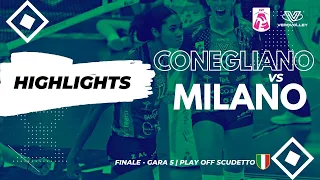 Highlights | Conegliano 3-1 Vero Volley | G5 - Finale Play Off Scudetto 22-23