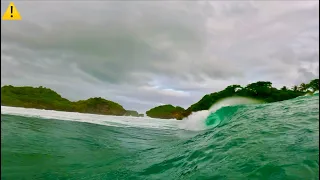 POV What Its Like To Surf A Tropical Slab (RAW)