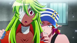 Rock tattle on Uno | Nanbaka Episode 10 (English Dub)