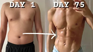 How To Build An Aesthetic Body In 75 Days | 75 Hard Challenge