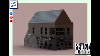 Peaky Blinders: The Garrison Tavern Lego Model