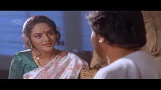 Madhu Feeds Food to Srinath Emotional Scene | Ravichandran | Annayya Kannada Movie