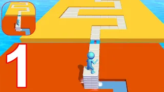 Tower Stack Maze - Gameplay Part 1 All Levels 1 - 13 (Android, iOS) #1