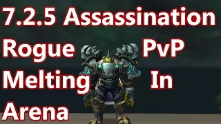 One Shotting in 2v2 - 7.2.5 Assassination Rogue PvP - WoW Legion