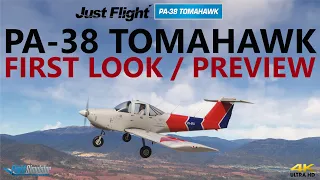 JustFlight PA-38 Tomahawk for MSFS - Taking it (literally) for a Spin! [4K]