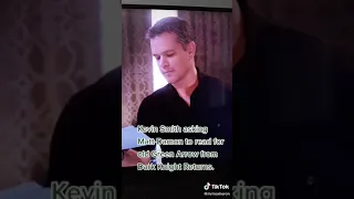 Kevin Smith asking Matt Damon to read a script TikTok: mrmaxheron