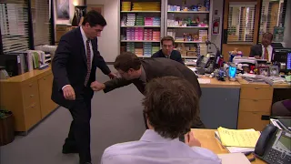 The Office - Super Bowl Promos. Cups and Butt Slaps