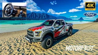 Reach The Highest Peak - The Crew Motorfest - Ford F-150 Raptor (450 hp) | Logitech G923 gameplay