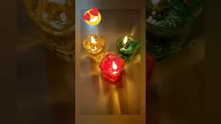 Wow 🤩 Diy#Water Candles  At Home || Candle Decoration ideas||#short #ytshort #trending