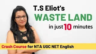 Untold Secret to master T.S Eliot's Wasteland in 10 Minutes (UGC NET English)