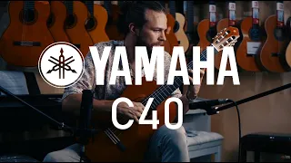 Yamaha C40 Классическая гитара ОБЗОР - Гитара для музыкальной школы