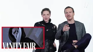 Michael Fassbender Reviews Serial Killer Movies with Rebecca Ferguson  | Vanity Fair