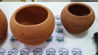 Vasos de Cerâmica para cactos, suculentas, rosas do deserto da Loja Marabá Garden em Marília