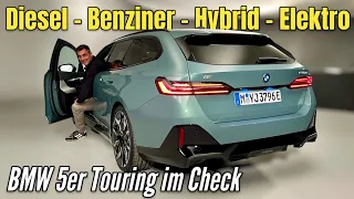 BMW 5er Touring (G61): Diesel, Hybrid und elektrischer i5! Kofferraum - Test | Preis | 2024