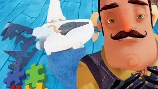 ПАЗЛЫ В ПРИВЕТ СОСЕД МОД КИТ СТАНОВЯТСЯ СЛОЖНЫМИ - HELLO NEIGHBOR ROOM PUZZLES