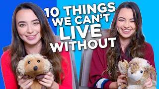 10 Things The Merrell Twins Can't Live Without