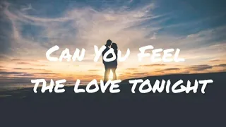 CAN YOU FEEL THE LOVE TONIGHT (COVER BY BOYCE AVENUE Ft CONNIE TALBOT) LYRIC||LIRIK TERJEMAHAN