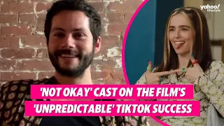 Not Okay's Zoey Deutch and Dylan O'Brien on film's 'unpredictable' TikTok success | Yahoo Australia