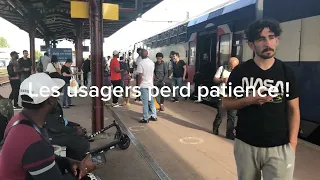 {Transilien R} - {RER D} - {TER Bourgogne} - Incident en Gare de Melun