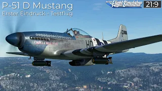 P-51D Mustang (Aeroplane Heaven) - Erster Eindruck / Testflug auf Hawaii ★ FLIGHT SIMULATOR Deutsch
