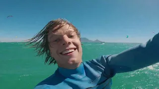 FIRST TIME ON SHORT LINES IN CAPE TOWN || SpaceX Kitesurfing