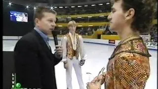 Evgeni Plushenko 2000 Grand Prix Final awards Ceremony