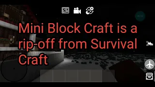 "Mini Block Craft" A copy of SurvivalCraft