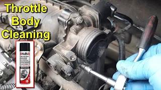 Throttle Body Cleaning - Peugeot 206