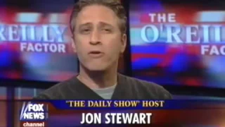 Jon Stewart vs Bill O'Reilly, the first time - 2004.09.17