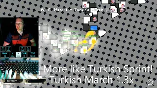 ADOFAI Turkish March Speed Trial (1.3x) Clear!!!