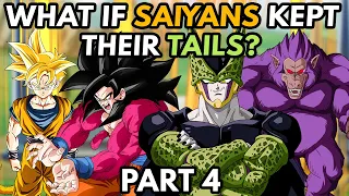 What if SAIYANS Kept Their TAILS? (Part 4)