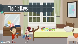 English Conversation Lesson 5:  The Old Days