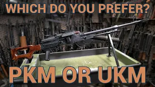 Which Do You Prefer: The PKM or UKM Machine Gun?