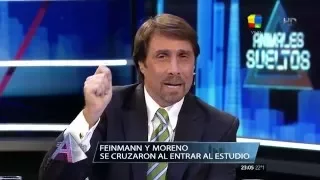 Guillermo Moreno y Eduardo Feinmann casi se van a las manos