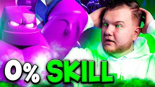 MOST NO SKILL DECK IN CLASH ROYALE🤬