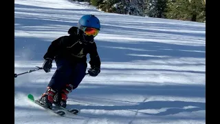 Christopher Skiing Snowshoe, Jan 2021