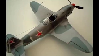 Eduard 1/48th scale Yak-3 "White 1" model built Nov 2005 to May 2006