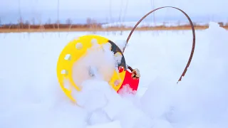 РЫБАЛКА НА ЖЕРЛИЦЫ В НОВОГОДНИЕ ДНИ.