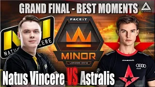 Na'Vi vs Astralis - FACEIT MAJOR | Финал | Лучшие моменты | CSGO