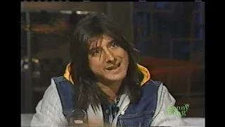 Steve Perry(Journey)RARE-Interview-NY TV(10/09/1984)pt.1  4K HD