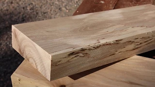 How to make short lumber without a sawmill