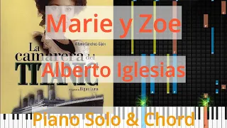 🎹Marie y Zoe, Solo & Chord, Alberto Iglesias, Synthesia Piano