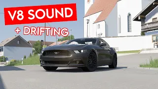 Assetto Corsa - Ford Mustang GT EARGASMIC Sounds [5.0L V8] + drifting