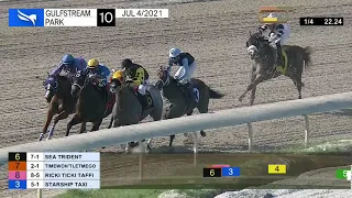 Gulfstream Park Carrera 10 - 4 de Julio 2021