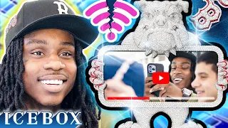 Polo G Gets World’s 1st Diamond iPhone Chain from Icebox!