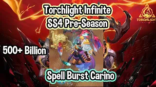 Torchlight Infinite // Spell Burst Carino Build Guide // 1 Trillion+ DPS!