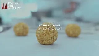 Matzo Ball Soup | Italian Chef Academy | Kosher Cuisine