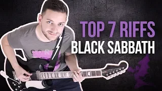 TOP 7 BLACK SABBATH GUITAR RIFFS