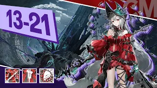 [Arknights] 13-21 AE | 4 Supporters | No Summoners